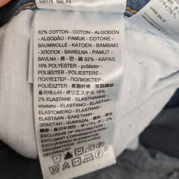 Levis Premium 724 High Rise Straight Leg Jeans Light Med Wash Stretch Denim - Picture 7 of 9